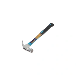 Молоток-гвоздодер ТУНДРА боек с магнитом, фибергласовая 2К рукоятка, 250 г 882010