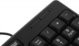 Клавиатура Defender HB-520, USB, мембранная, черный [45522]