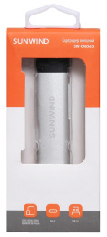 Картридер внешний SunWind SW-CR056-S, серебристый