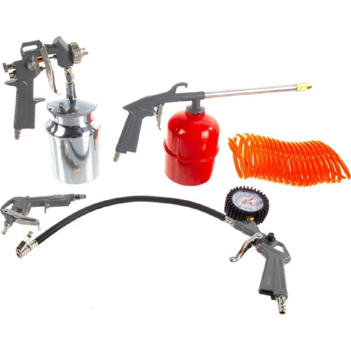 FUBAG Набор пневмоинструмента 5 предметов [120102/8641872] {к/р с нижним бачком}