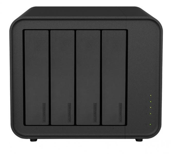 Гибридный 8-отсековый корпус RALD TerraMaster D8 Hybrid DAS tower/ RAID 0, 1, JBOD, SINGLE/ up to 4xHDD + 4xM.2 SSD / 2xUSB3.2 Gen2/ 1xPS/ 1YW