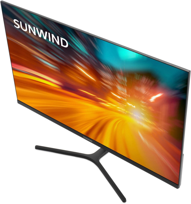 Монитор SunWind 27" SM-27FI223 черный IPS LED 5ms 16:9 HDMI матовая 250cd 178гр/178гр 1920x1080 100Hz FreeSync VGA DP FHD 4.2кг SM27SB03