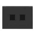 Шкаф телекоммуникационный 19" настенный 9U ExeGate EC-WM-9U.450.G.BLACK (19”, 9U, 600x450x500mm (ШхГхВ), передняя дверь закаленное стекло, съемные боковые панели, пыле- и влагозащита IP23, черный RAL 9004) EX298607RUS