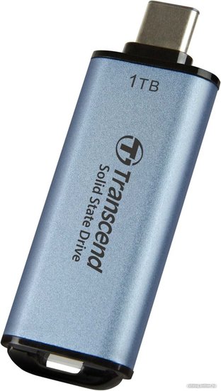 Внешний диск SSD Transcend ESD300 TS512GESD300C, 512ГБ, голубой