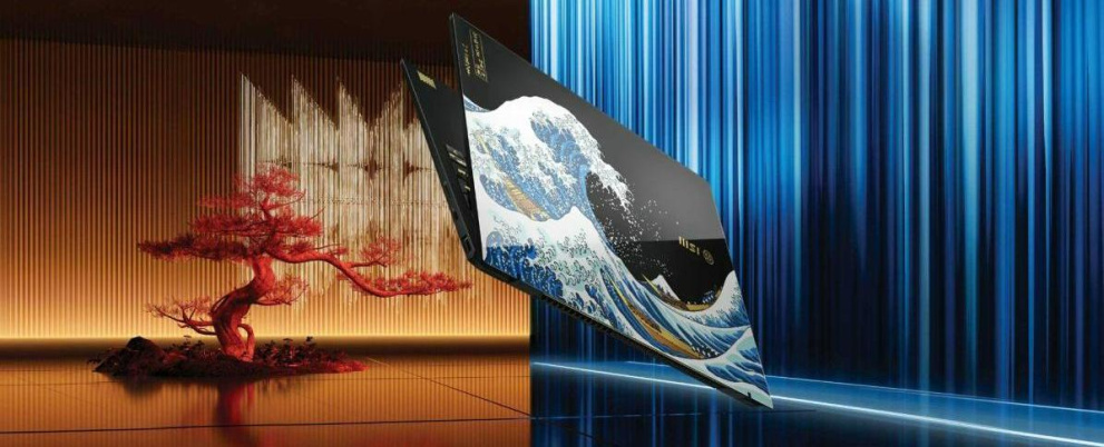 MSI выпустила коллекционный ноутбук Prestige 13 AI+ Ukiyo-e Edition