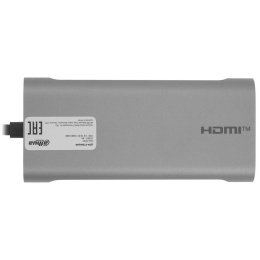 Концентратор Dahua 7-in-1 Docking station 7 in 1 USB 3.1 Type-C to USB 3.0 + HDMI + SD/TF + PD Docking Station DH-TC37