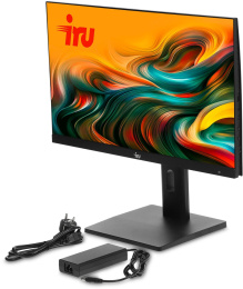 Моноблок IRU Tactio 23IP 23.8" Full HD i3 14100 3.5 16Gb SSD480Gb UHDG 730 Windows 11 Pro 64 WiFi BT 120W Cam черный 1920x1080 RUS (2186216)