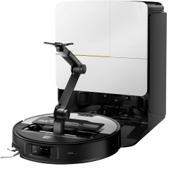 Робот-пылесос ROBOROCK Saros Z70, 65Вт, серебристый/черный [sz7002-02]