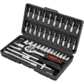 Набор инструмента WMC TOOLS 1/4"DR 46 предметов WMC-2462-5(47789)