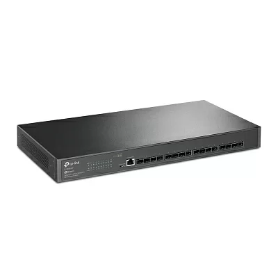 Коммутатор TP-LINK Bad Pack TL-SX3016F JetStream управляемый коммутатор уровня 2+ на 16 портов SFP+ 10GE (006433)