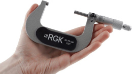 Микрометр RGK MCM-75,  50-75 мм,  разм.шага:0.01мм [756983]