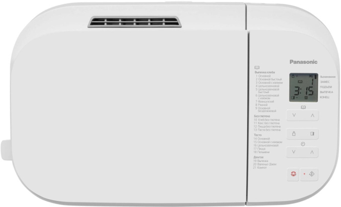 Хлебопечь Panasonic SD-B2510WTS,  белый