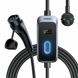 Портативное зарядное устройство для электромобиля UGREEN EV706 25832 Portable Electric Vehicle Charger 16A - Black/Gray 25832_