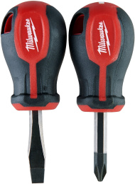 Набор коротких магнитных отверток Milwaukee трехгранная рукоятка, 2 шт 4932471810