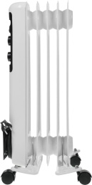 Радиатор масляный Royal Clima GUARDA ROR-GU5-1000M 1000Вт белый/серый