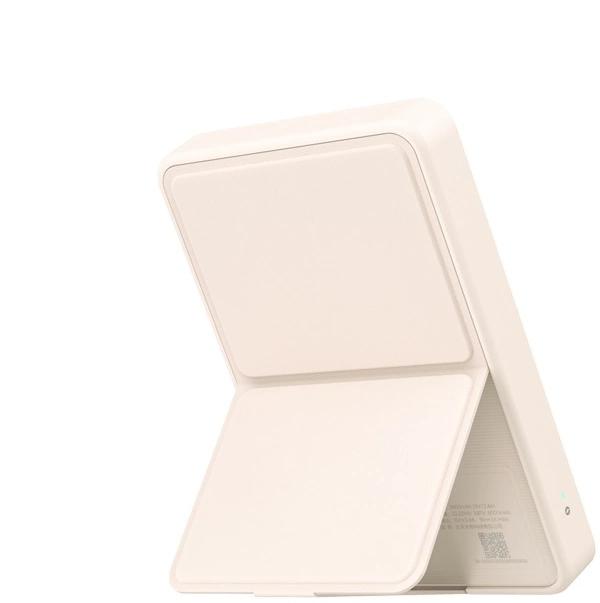 Мобильный аккумулятор Xiaomi BHR9074GL 6000mAh Qi 15W 2.4A USB-C беспров.зар. бежевый