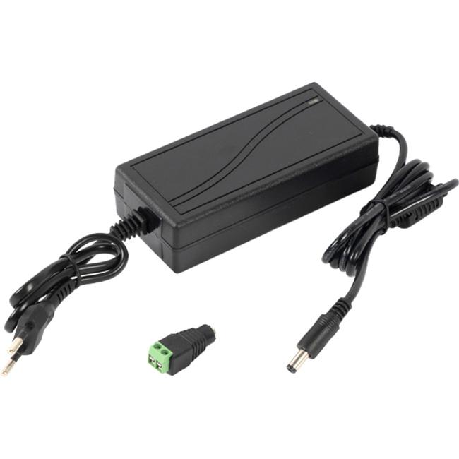 8837 Mollusk-VR 12/5 источник питания 12В, 5А. Сетевой диапазон 110-245В провод с вилкой