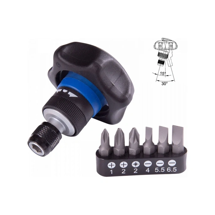 Трещотка вороток KING TONY 1/4, 48 зубцов, дисковый механизм, для вставок P2746