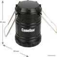 Camelion LED5632 фонарь для кемпинга 3XR03, черный, 3X COB LED, пласт. кор.