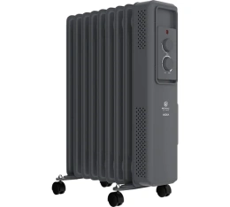 Масляный радиатор Royal Clima Ardea ROR-AR7-1500M, с терморегулятором, 1500Вт, 7 секций, 3 режима, графитовый