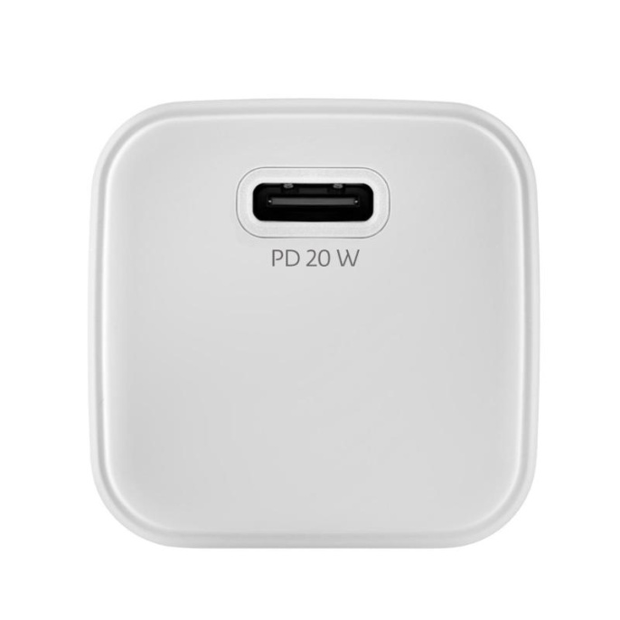 Сетевое зар./устр. uBear WC20WH01-AD 20W 3A PD+QC USB-C универсальное белый