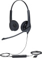 Наушники с микрофоном Jabra BIZ 1500 Duo черный 2.3м накладные USB оголовье 1559-0159