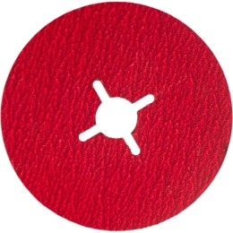 Фибровый диск Long Abrasive CR 964 Керамика 125x22.23 мм, P100, 10 шт D330491-10