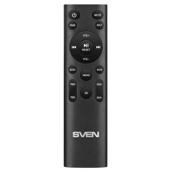 Саундбар Bluetooth Sven SB-2400DD,  1.1,  черный [sv-022242]