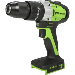 Ударная аккумуляторная дрель-шуруповерт Greenworks GD24DD60 3704107