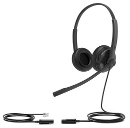 Головная гарнитура Yealink YHS34 Dual Дуо, Проводная, HD звук, QD, RJ9