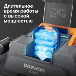 Строительный пылесос Daewoo DAVC 1621Li SET,  аккумуляторный,  оранжевый