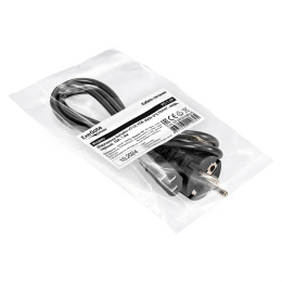 Кабель питания ExeGate Power PC-1.5P-Schuko- C13/3x0.75Cu Евровилка EU/Тип F Schuko - IEC 320 C13, VDE-250V-3*0.75mm2, медь, черный, 10A, 1.5м EP280643RUS