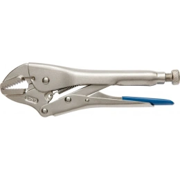 Зажимные клещи HOEGERT TECHNIK прямые губки, 250 мм HT1P382