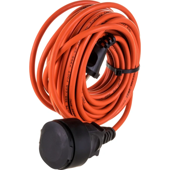 Удлинитель шнур Gigant б/з ПВС 2х0,75 6A 10м IP 44 PE-013 (Россия)