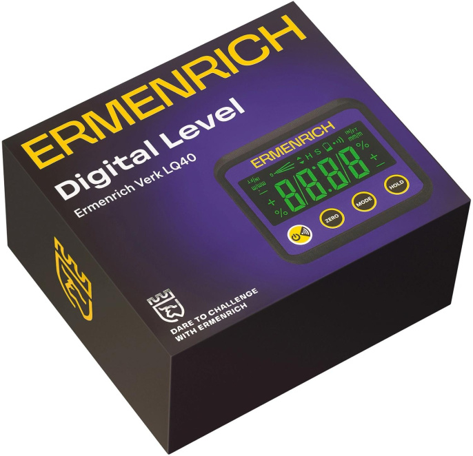 Уровень цифровой ERMENRICH Verk LQ40 магнитный [85693]