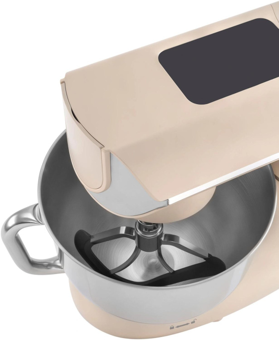 Кухонная машина Hyundai HYM-S9681 планетар.вращ. 1500Вт бежевый