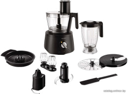 Кухонный комбайн Philips HR7776/90 1300Вт черный