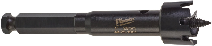 Самоврезающаяся насадка Milwaukee 25мм 4932479478 материал обработки: дерево, хвостовик: шестигранный, рабочий диаметр: 25 мм