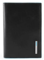 Обложка для документов Piquadro Blue Square PP5256B2/N черный кожа натуральная