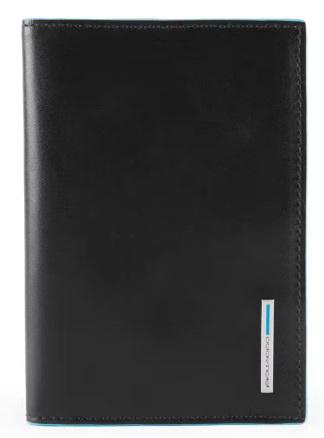 Обложка для документов Piquadro Blue Square PP5256B2/N черный кожа натуральная