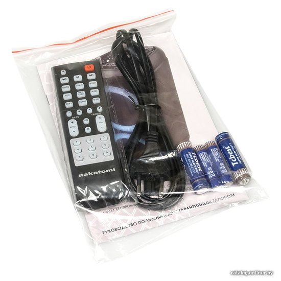 Акустическая портативная колонка Nakatomi GS-50 - 90W, Караоке с беспр. микр., BTFMUSBSDLEDДУ