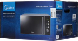 Микроволновая печь MIDEA AM820CMF, 800Вт, 20л, серебристый