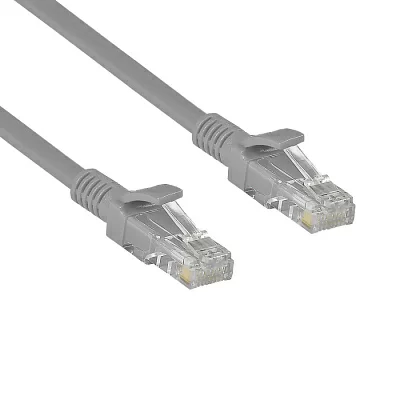 Патч-корд LSZH ExeGate UTP-RJ45-RJ45-5e-0,3M-LSZH-GY, UTP, cat.5e, 0.3м, серый EX286375RUS