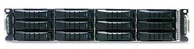 Серверная платформа AIC Storage Server 4-NODE 2U XP1-P202VL04 noCPU(2)2nd Gen Xeon Scalable/TDP 165W/ no DIMM(16) per node/ 12x3,5''(3x per node)/ 2x10GB SFP+/ 2x1GbE/ x16 slots(LP)/ 1xOCP/2x1600W