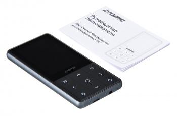 MP3 плеер Digma Y4 BT flash,  16ГБ,  черный