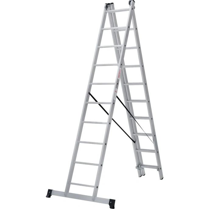 Трехсекционная лестница Новая Высота 3х10 ступеней 1230310