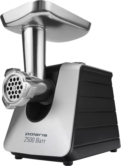Мясорубка Polaris PMG 2546 2500Вт черный/серебристый