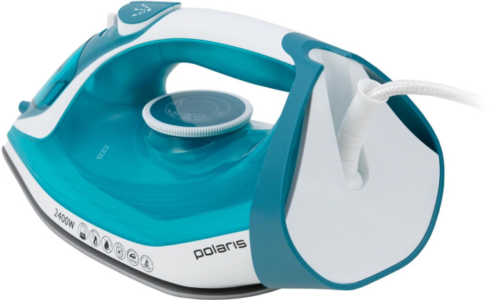 Утюг Polaris PIR 2487AK, 2400Вт, черный/фиолетовый