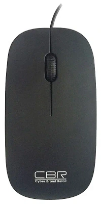 Мышь CBR CM 104 Black USB 1200dpi, офисн., провод 1.2 метра