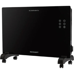 Rexant 60-0113 Конвектор электрический с электронным термостатом, 1,5кВт, Х-нагревательный элемент, Wi-fi